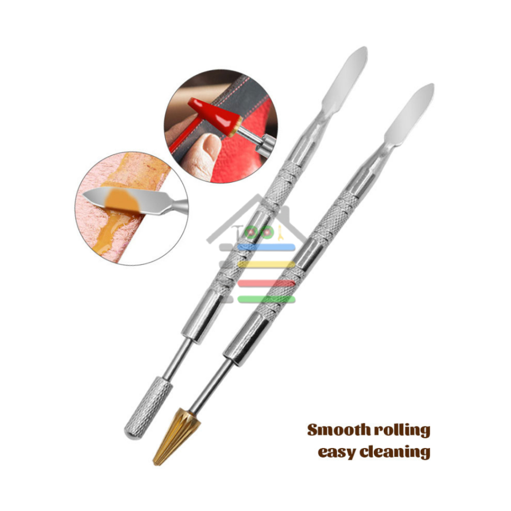 

HJK Pen Pewarna Roller Cat Pinggir Kulit Edge Oil Pen 2in1