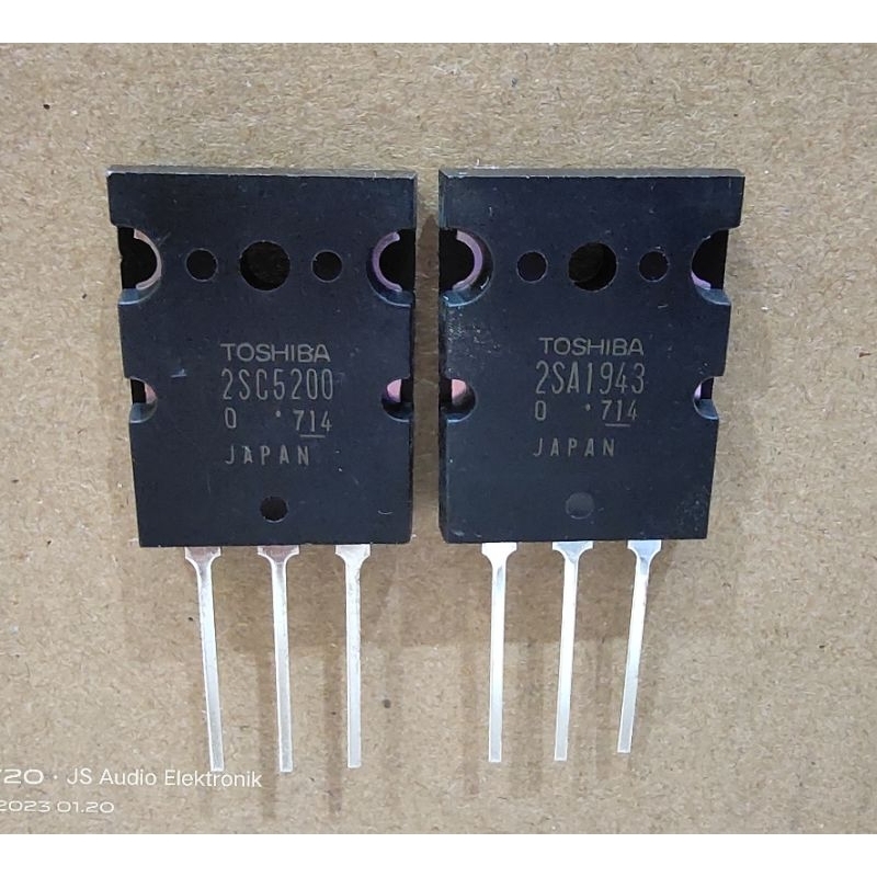 Transistor Toshiba C5200 A1943 Lot 714 2sc5200 2sa1943 China Tr Toshiba