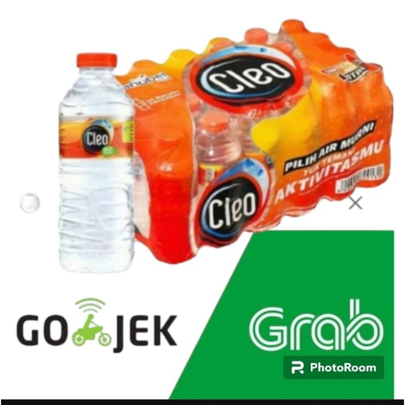 

cleo smart 200ml isi 24 pcs khusus ojek online