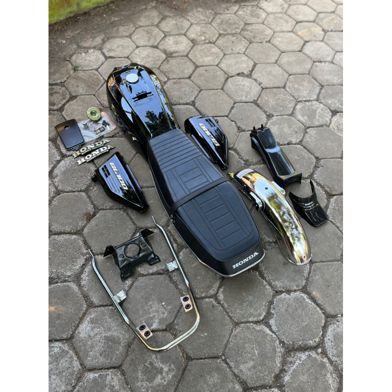 BODY SET SANDANGAN HONDA GL 100 125 KW SUPER PAKET HEMAT