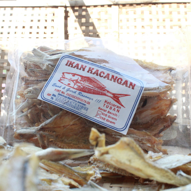 

Ikan Kacangan Kering 150gr Mentah