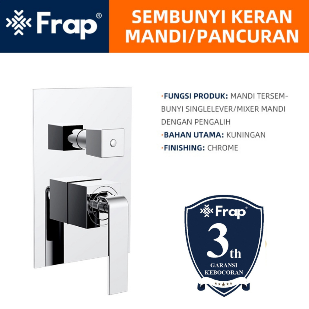 FRAP IF7203 Kran Tanam Keran Shower Tembok Air Panas Dingin