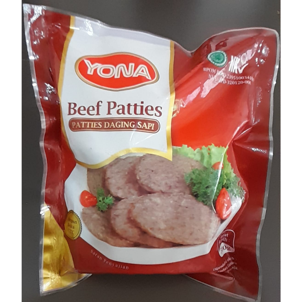 

Yona Patties Daging Sapi 500 g