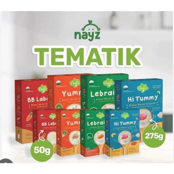 

Nyaz Bubur Bayi Tematik Organic