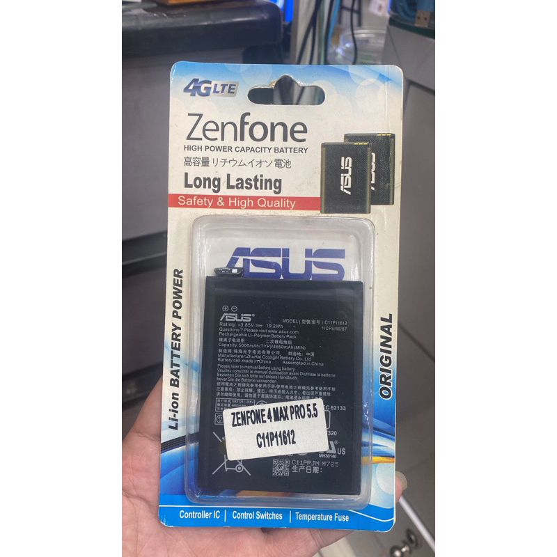 Baterai OR Zenfone 4 Pro Max 5.5in