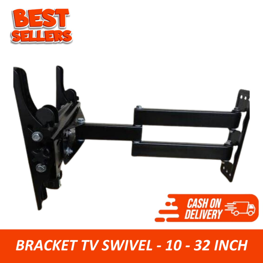 LG TV SWIVEL BRACKET 10”-32" INCH / PLASMA TV BRACKET SWIVEL / BRACKET SWING / SWIVEL / BEST SELLER 