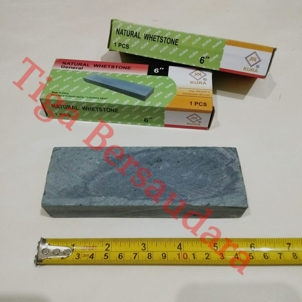 Batu Asah Alam Halus Whet Stone Sedang