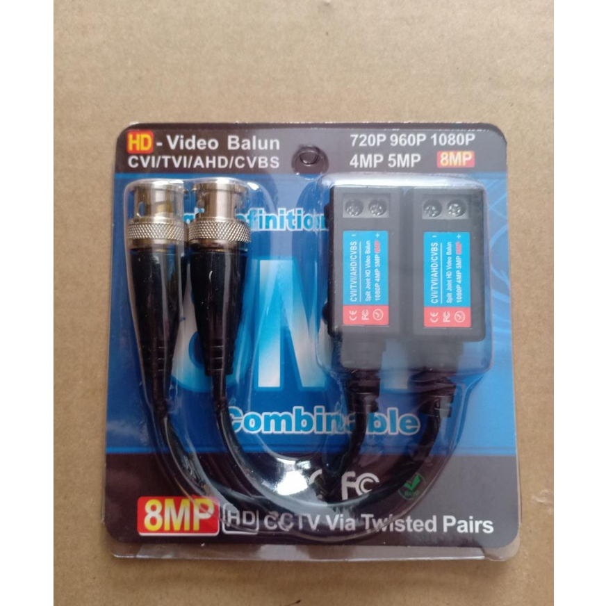 VIDEO BALUN CCTV 8MP