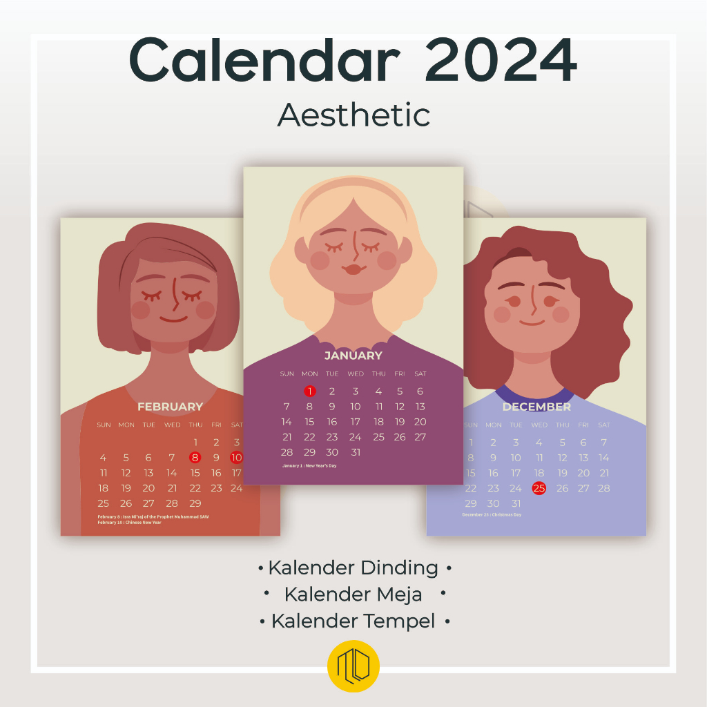 

V. 5 KALENDER DINDING / KALENDER DUDUK / KALENDER TEMPEL 2023 2024 / TEMA WOMAN GIRL / TEMA WANITA CALENDAR 2023 COZY RUSTIC KOMPLIT UKURAN A3+ CETAK KALENDER SEKOLAH KAMPUS ORGANISASI PESANTREN CUSTOM DINDING MURAH AESTETIC ESTETIK KALENDER KURCACI