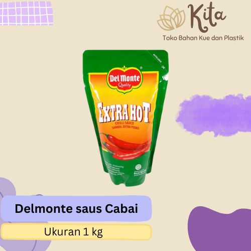 

Delmonte Saus Extra Hot Chilli Pouch dan Tomato Sauce 1000 gr