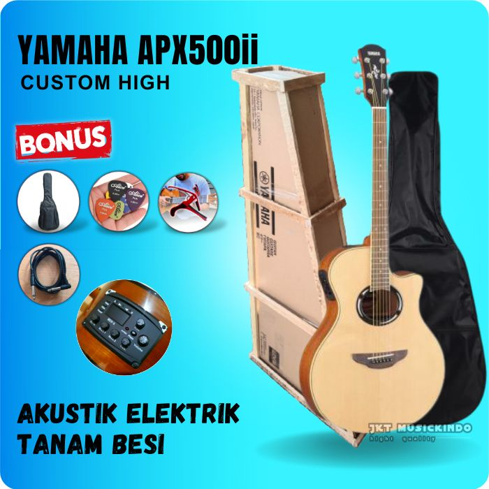 Gitar Guitar akustik elektrik YAMAHA APX500 Guitar Akustik Elektrik Custom