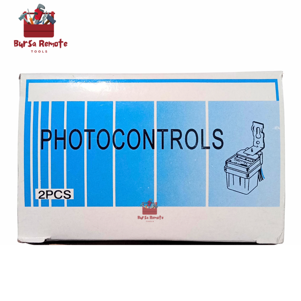 Photocell AC DC 12V Photo Cell 3 kabel Fotosel Lampu Jalan Otomatis