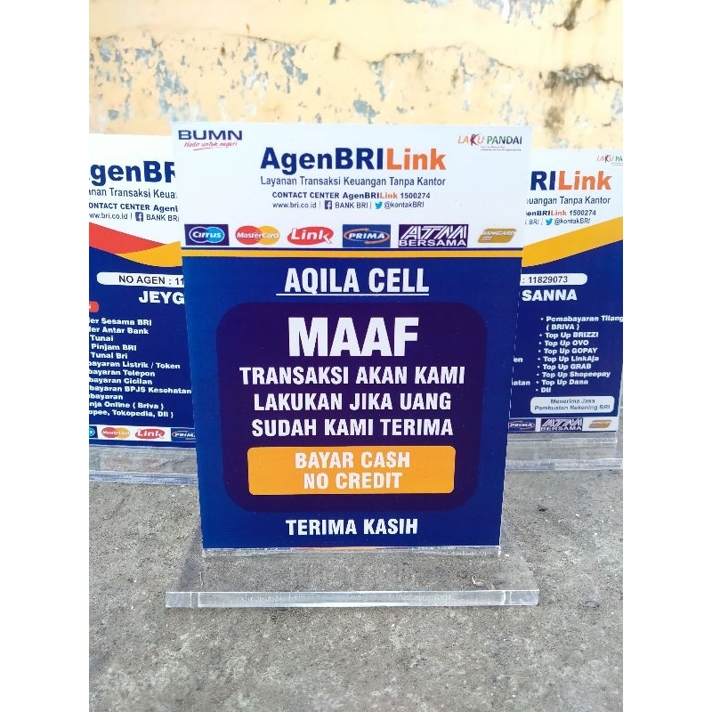 

TEBAL AKRILINK AGEN BRILINK BRI 15X20