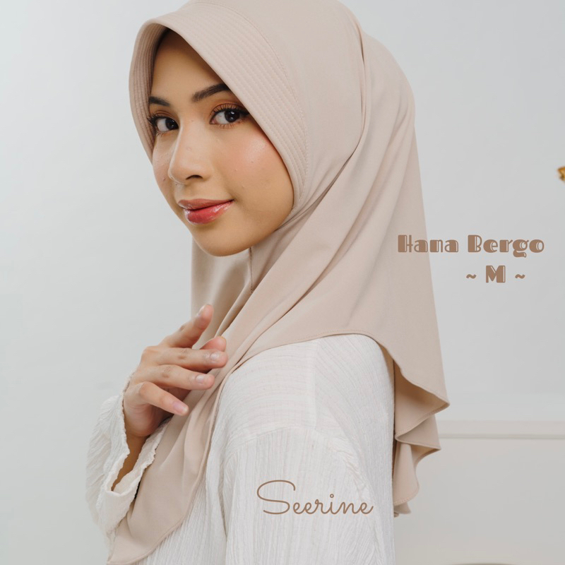 Seerine- Hana Bergo//hijab instan// hijab daily