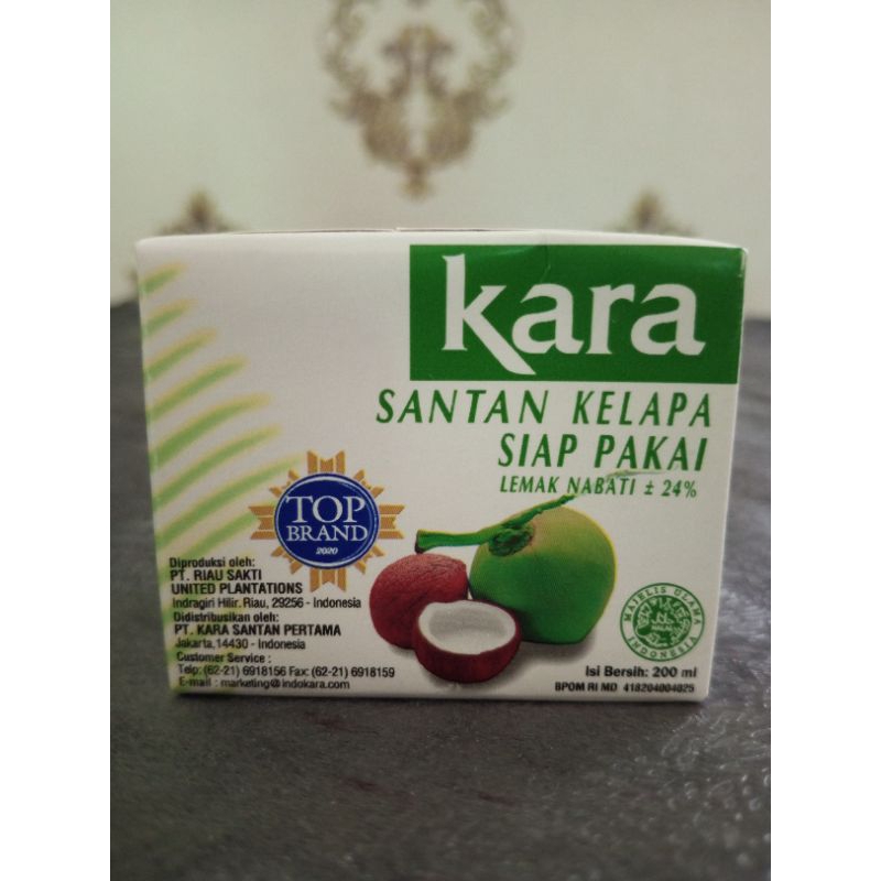 

santan kelapa siap pakai 200ml