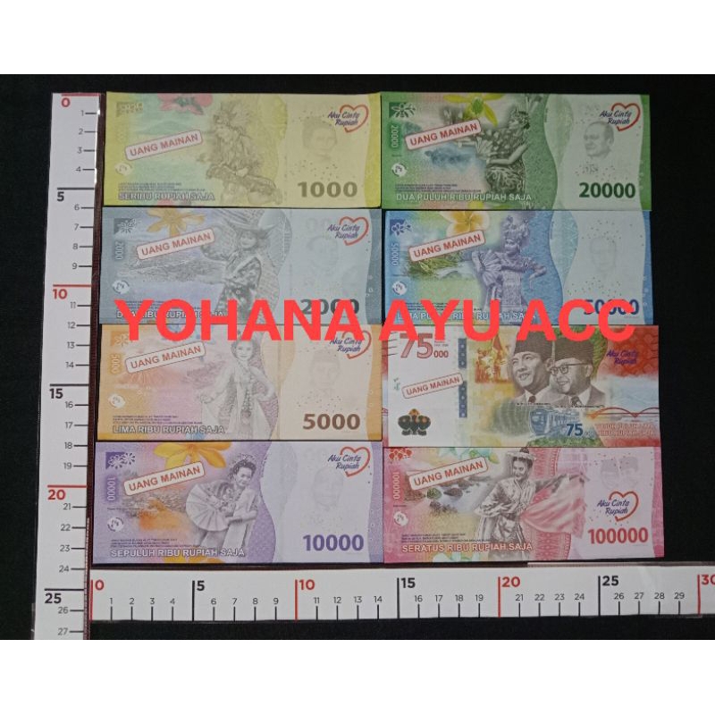 UANG REPLIKA EDISI TERBARU / UANG MAINAN REPLIKA / UANG BUDGET / UANG PALSU / UANG / DUIT MAINAN / U