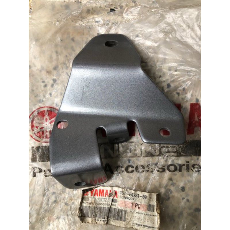 Stay Muffler 2 Besi Bracket Breket Dudukan Pangkon Knalpot Crypton Vega R Old Lama Ori