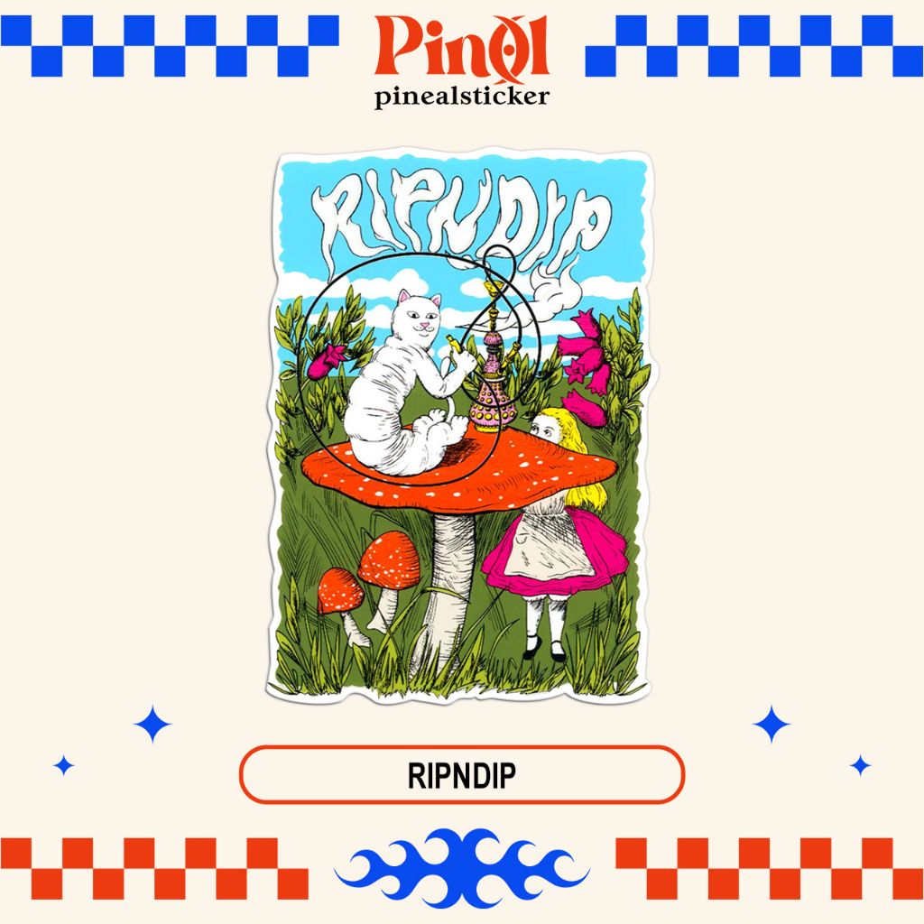 

Sticker/Stiker Skate "RIPNDIP 2" Bootleg