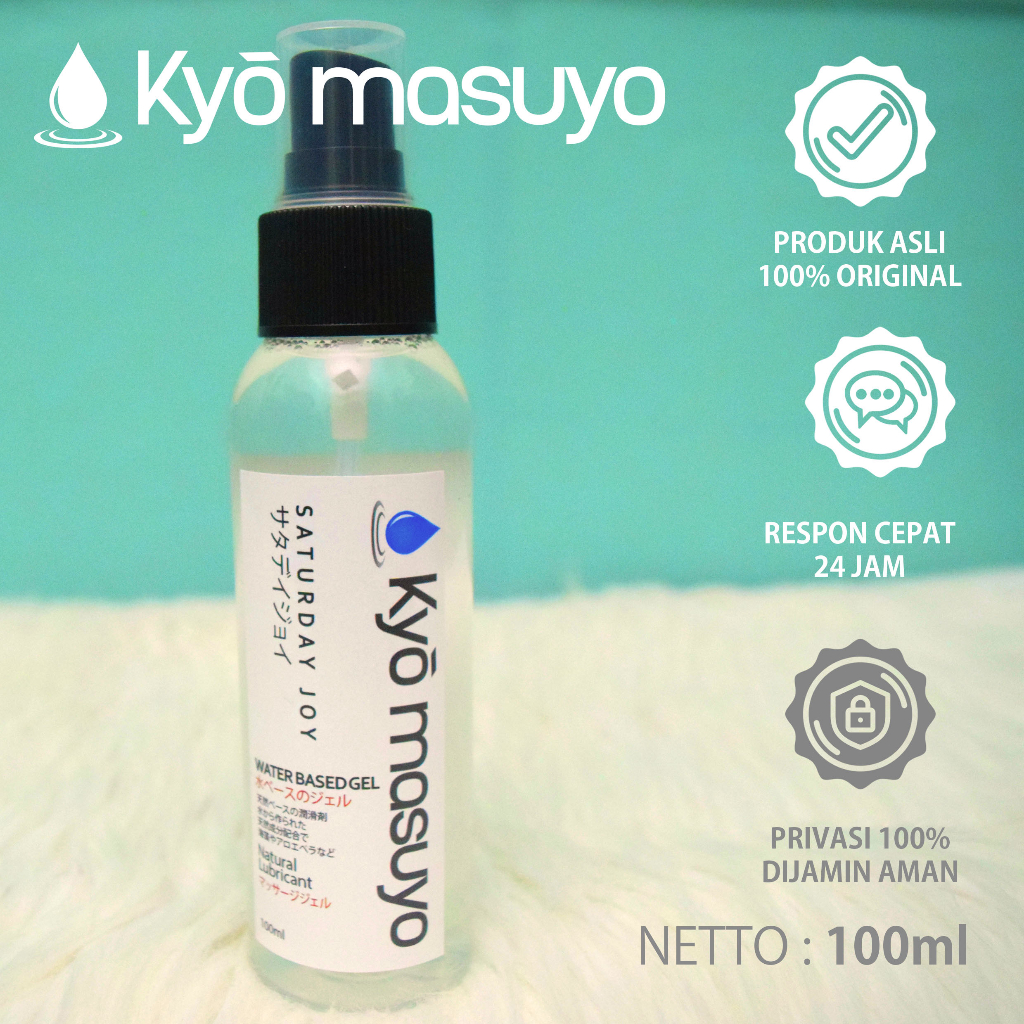 Tokofinaaaa Lubricant Water Based Gel 100Ml Kyo Masuyo Water Based - Made Japan
