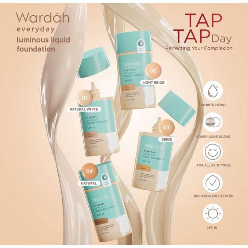 Wardah Lominous liqud foundetion