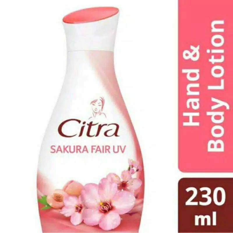 Citra Hand Body Lotion Sakura Glow 210ml