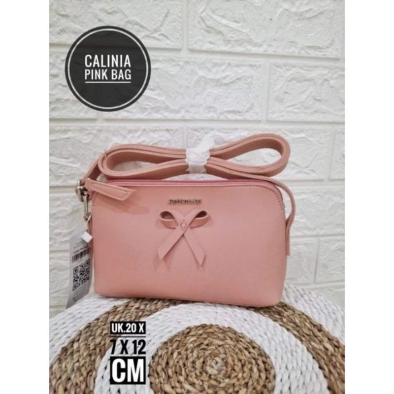 TAS SOPHIE MARTIN CALINIA READY WARNA PINK SAJA