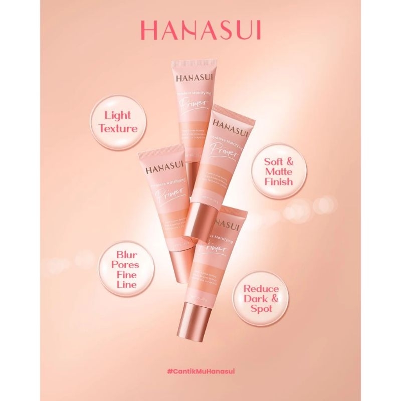 HANASUI PORELESS MATTIFYING PRIMER/HANASUI PRIMER 20gr