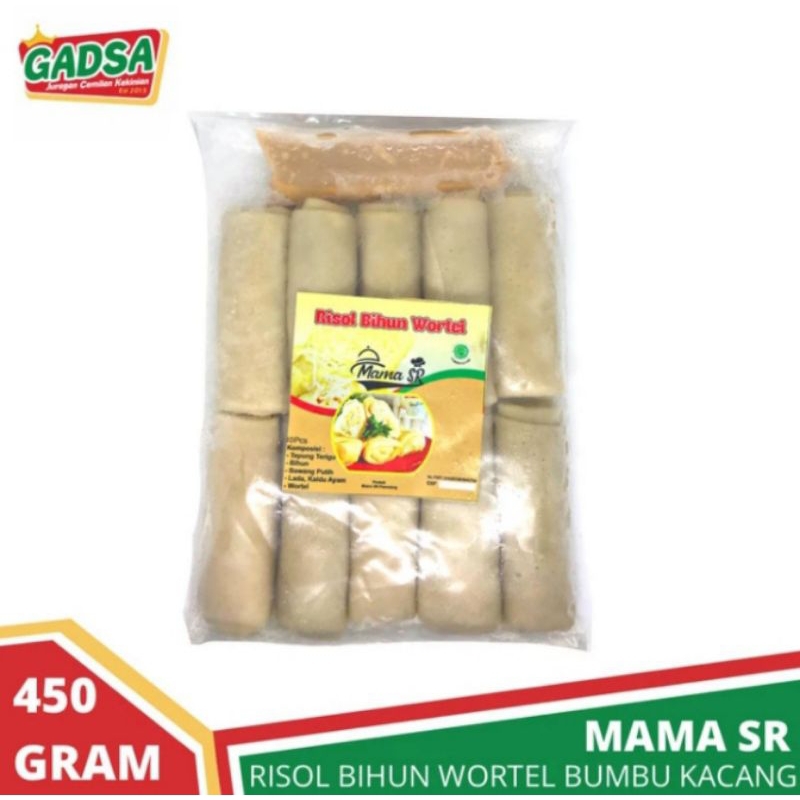 Risol Isi Bihun Wortel Bumbu Kacang