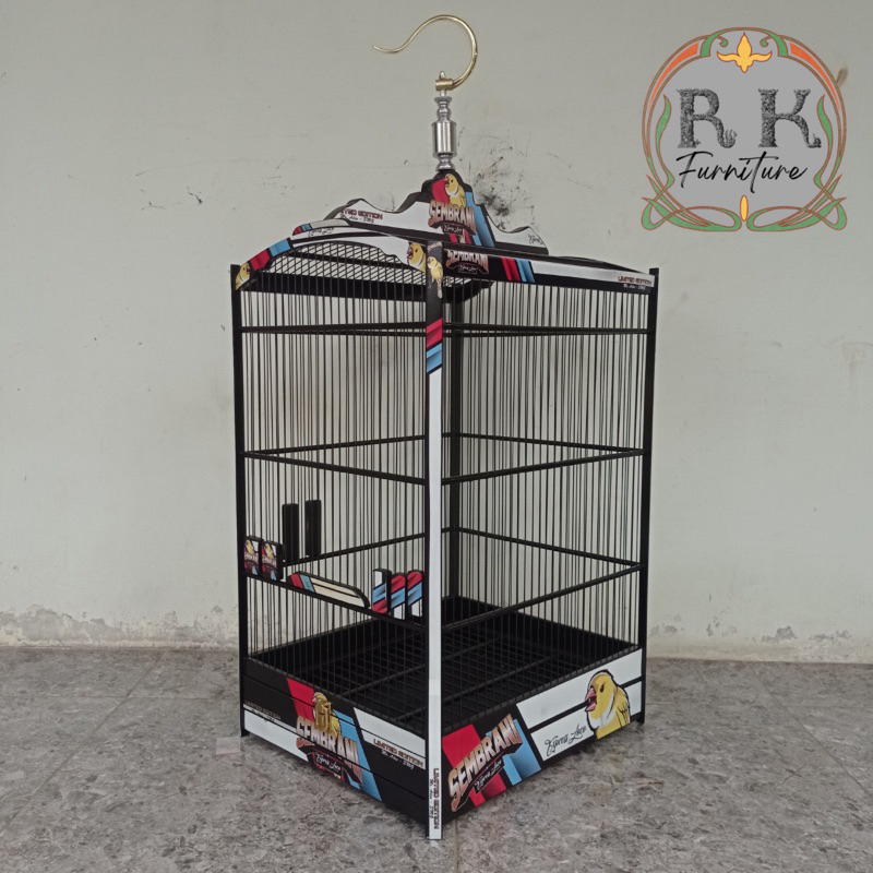 sangkar kotak replika bnr custom decal