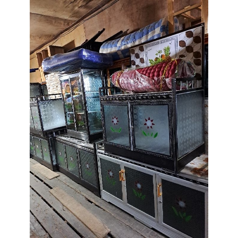 lemari kompor stenlis