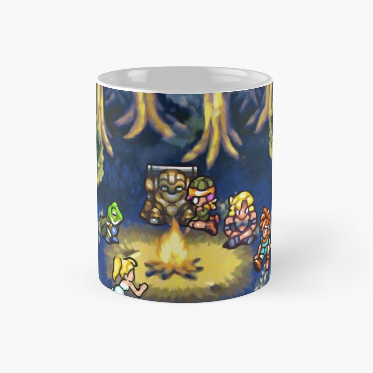 Chrono Trigger Camping Scene Coffee Mug