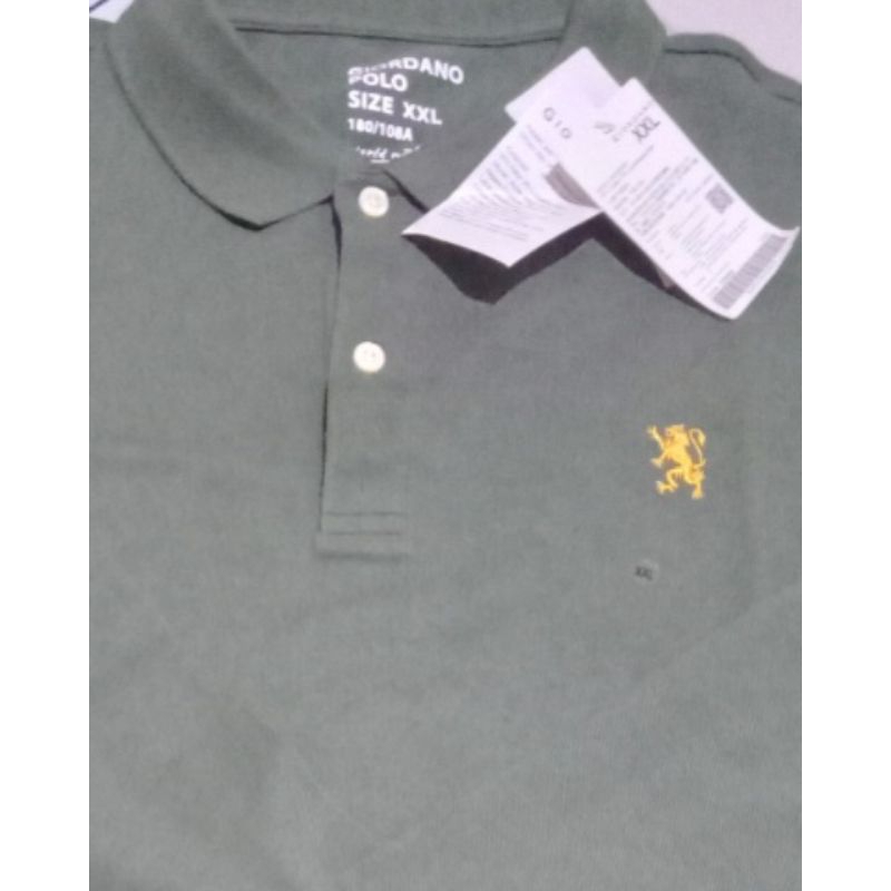 Polo Shirt Lengan Panjang Giordano Original