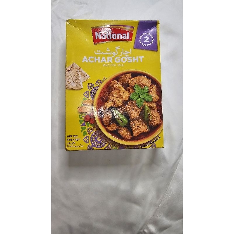 

Achar Gosht Masala Bumbu Instan Achar Gosht India Pakistan