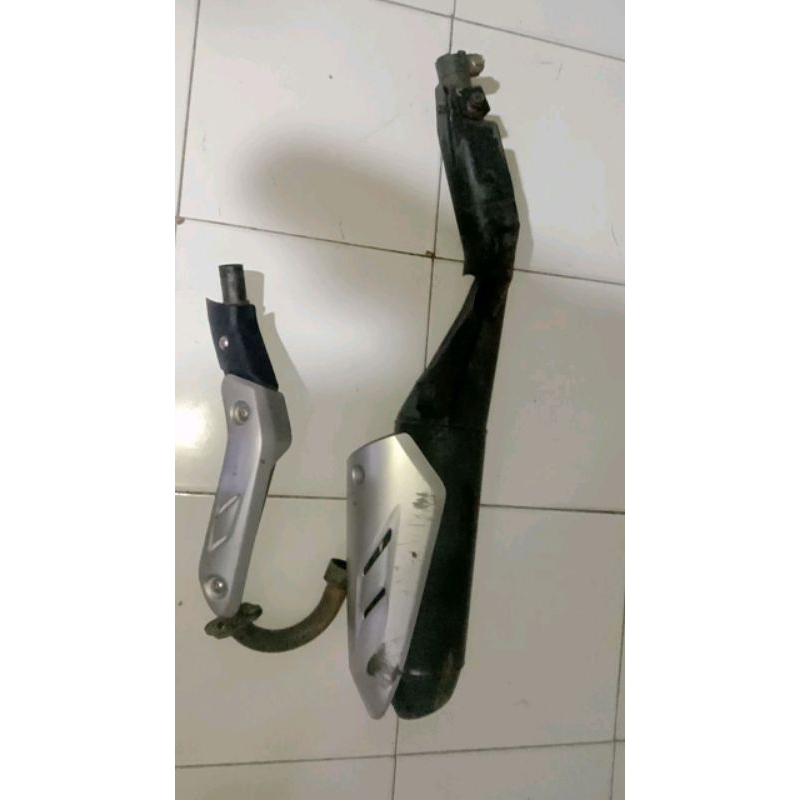 Knalpot standar ORI HONDA CRF CRF150L  Original Copotan Asli Bawaan standar motor CRF 150L