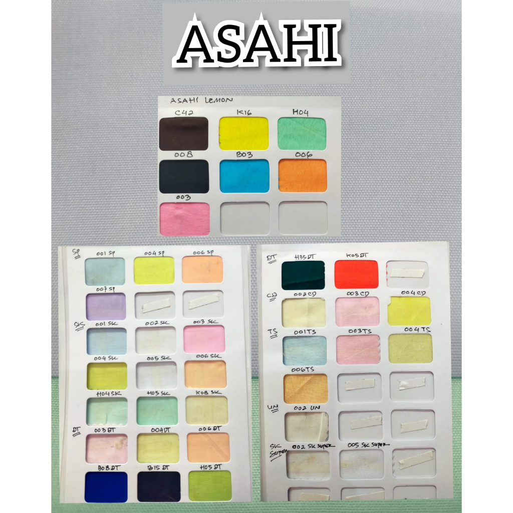 PER 1 ROLL KAIN ASAHI FURING lebar 110 &130 cm bahan lapisan tas rok baju gamis hycon kantong celana