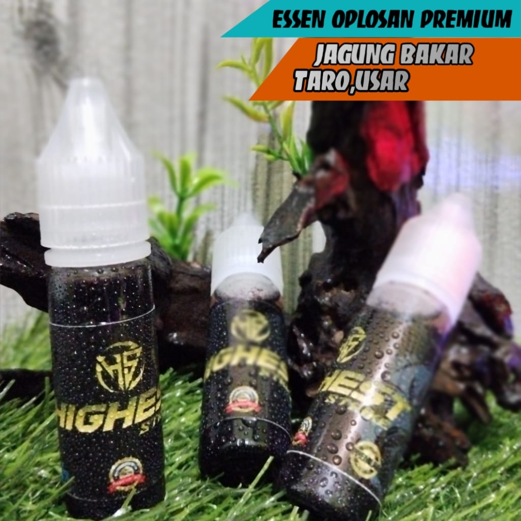 Essence Premium HIGHEST STRIKE 15ML | Jagung bakar,TARO,Usar | Essen Lomba dan Harian | Spesialis Ik