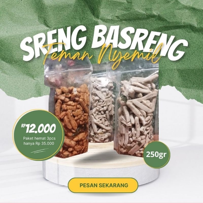 

Cemilan Basreng Daun Jeruk Dan Original (250gram)
