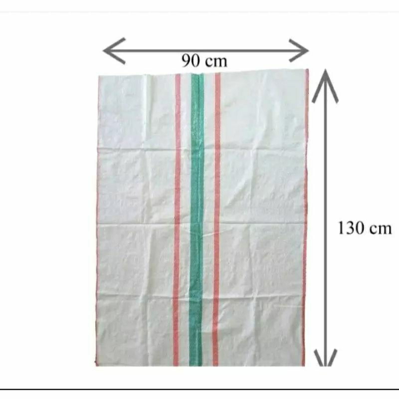 Karung pelastik jumbo karung plastik bekas karung ukuran 90×130