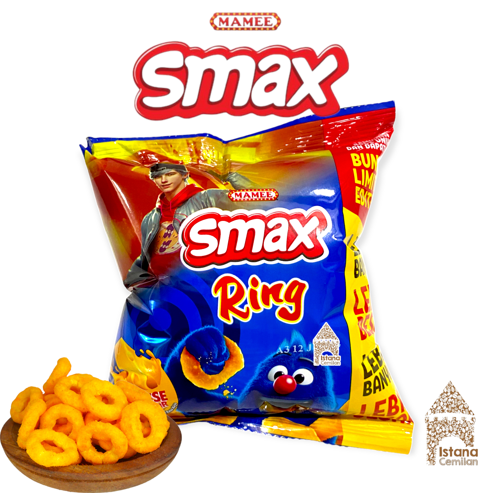 

Smax Ring Cheese Flavour Chiki Keju 20 Gram