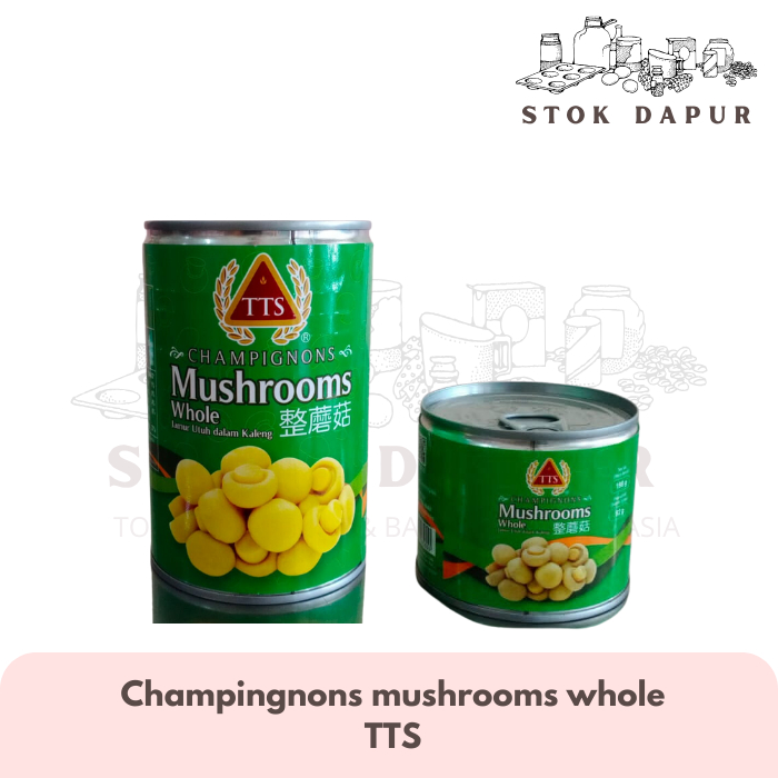 

Jamur Kancing Jamur Campignon Kaleng TTS Champignon Mushroom Choice