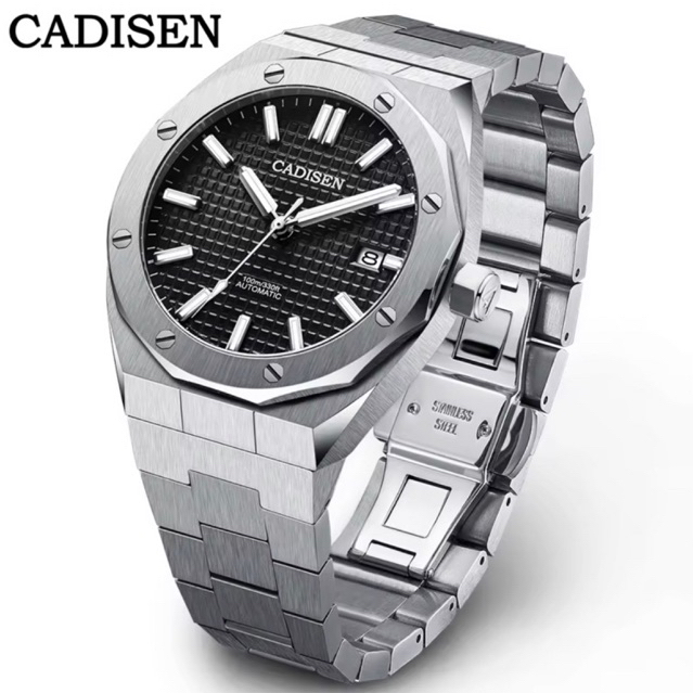 Jam Tangan Pria Cadisen Oak Homage Luxury Automatic