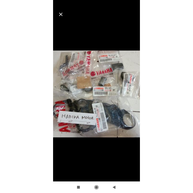 segitiga atas MT25 set original yamaha