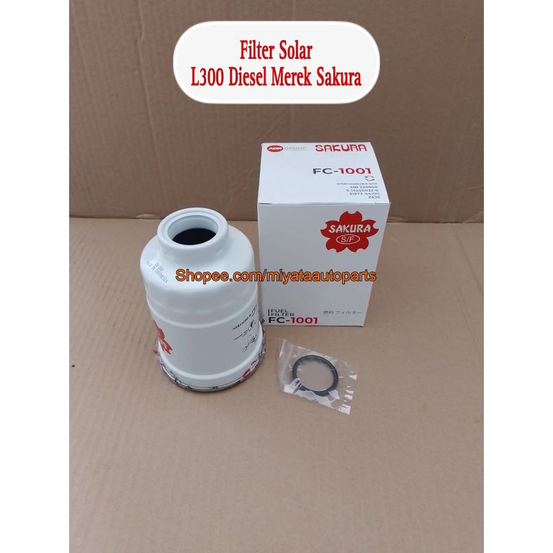 Filter Solar L300 Diesel Merek Sakura