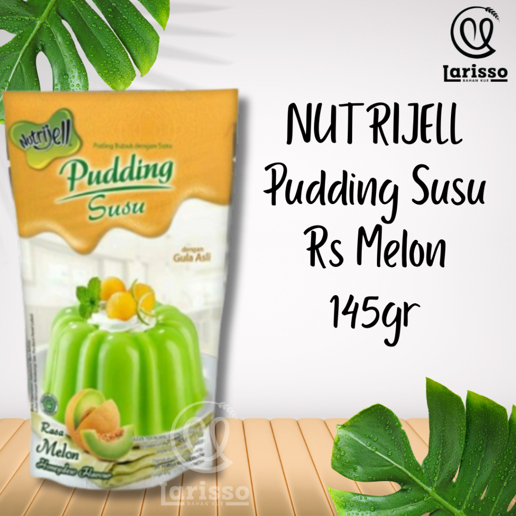 

NUTRIJELL PUDDING SUSU RASA MELON 145GR PUDING BUBUK DENGAN SUSU RS MELON HONEYDEW