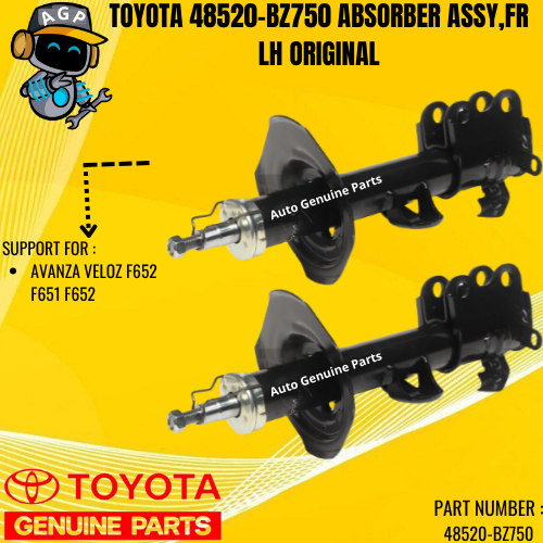 TOYOTA 48520-BZ750 ABSORBER ASSY,FR LH ORIGINAL