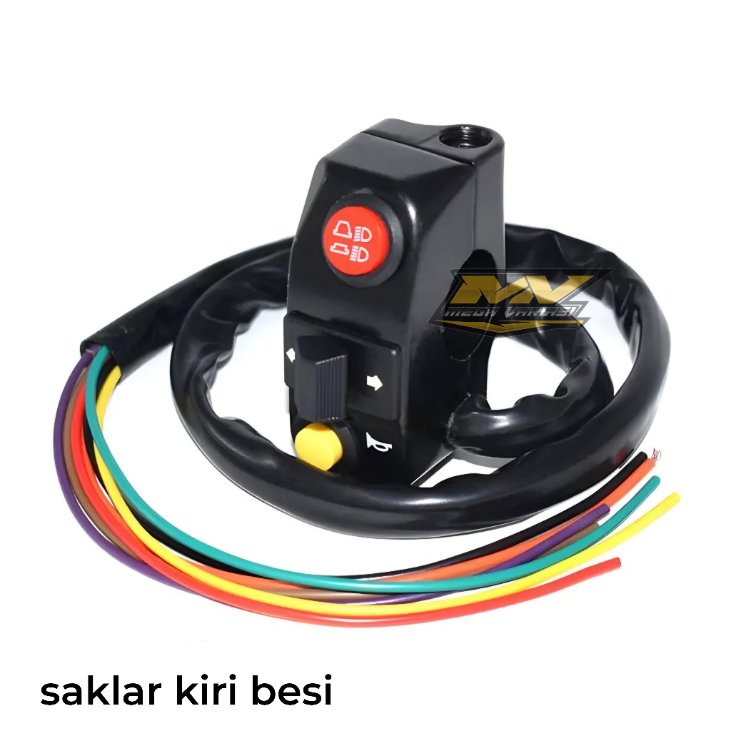 SAKLAR KIRI MODEL KTC HOLDER SAKLAR KIRI 3 TOMBOL COCOK UNTUK SEMUA JENIS MOTOR