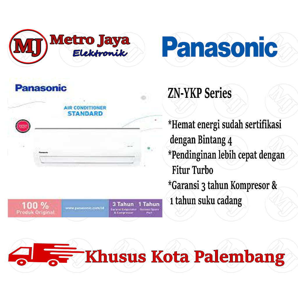 AC 1/2 PK - 1 PK Panasonic CS/CU - ZN YKP - Standard - R32