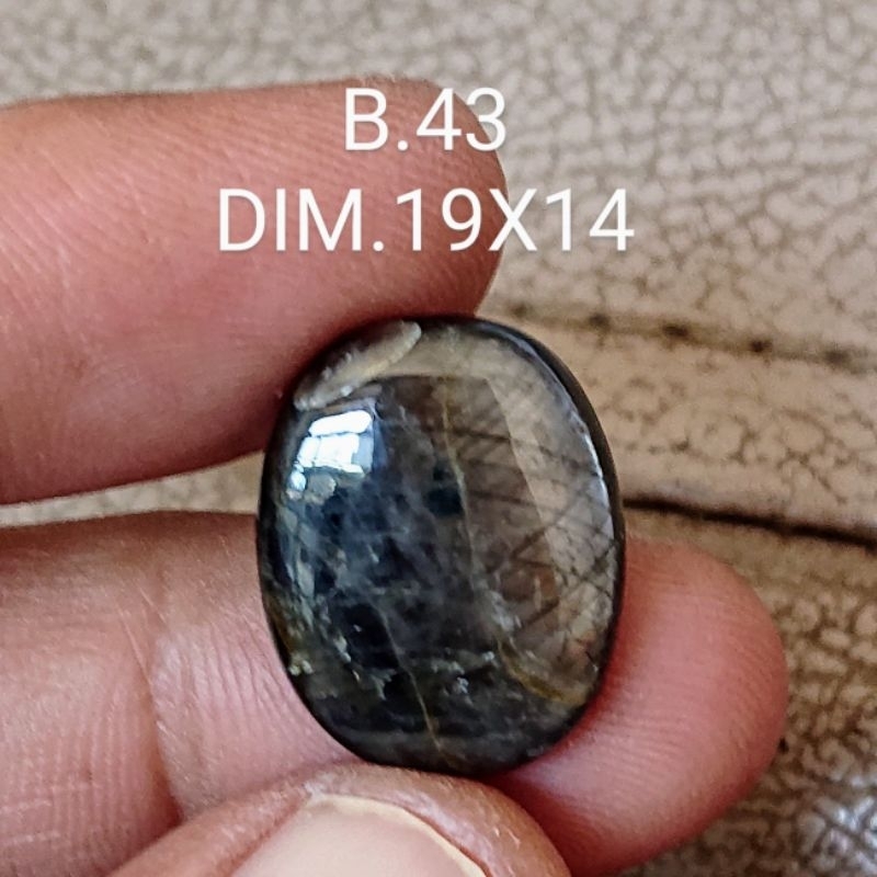 NATURAL BATU SAPPHIRE SAFIR SAPHIRE TOP JUMBO