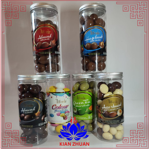 

Alfredo Chocolate 280gr / Coklat Alfredo Jar