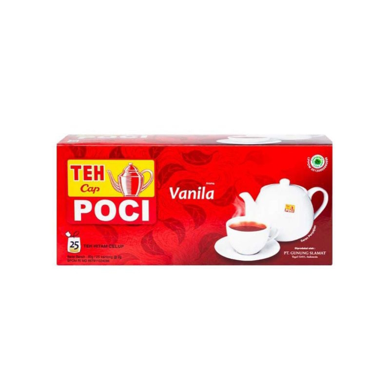 

POCI Teh Hitam Celup Vanila 25 x 2 g